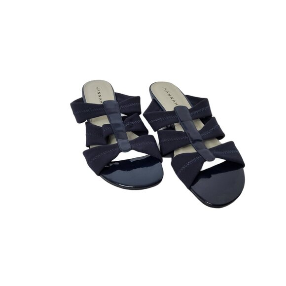 Womens Hannah "Feather 2" Wedge Fabric Sandals. Size 7M - Picture 4 of 5